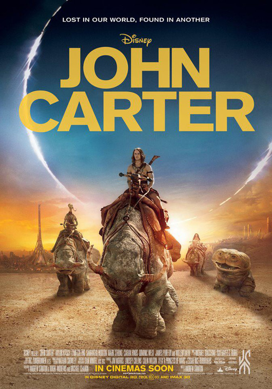 หนังฝรั่งJohn Carter  จอห์น คาร์เตอร์/พากษ์ไทย,อังกฤษ ซับไทย,อังกฤษ